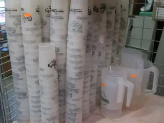 600 stk. plastik kopper