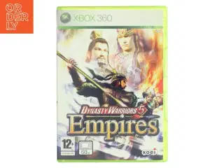 Dynasty Warriors 5: Empires, Xbox 360 spil fra KOEI