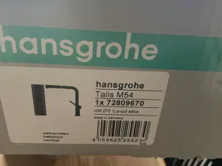 Hansgrohe Talis M54 - sort