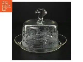 Kastrup Glasværk Osteklokke .( Ø 21x h 15,5 cm)