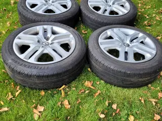 Renault Clio sommerdæk med fælger