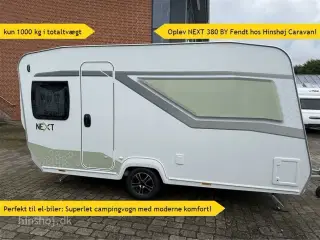 2026 - Fendt NEXT 380   En nyhed til campisten med EL bil fra Hinshøj Caravan