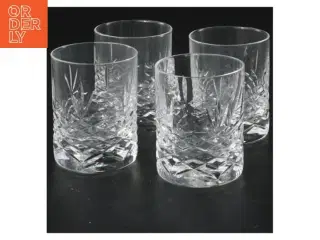 Sæt af 4 krystalglas fra Federik Bagger (str. 6 cm)