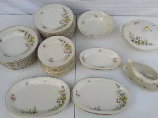 Porcelæns Stel 45 dele