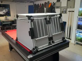 Hundebur /transport kassetrixie aluminnium.
