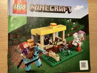 Minecraft Hestestalden med 3 heste, 21171