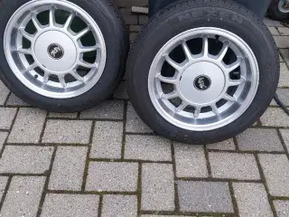 Nye Alufælge med nye dæk
