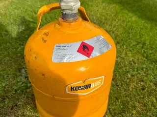 2 kg gasflaske fyldt og plomberet