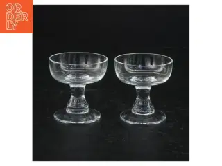 Holmgård Almue likør klar glas (str. 6 komma 5 x 6 komma 5 cm)