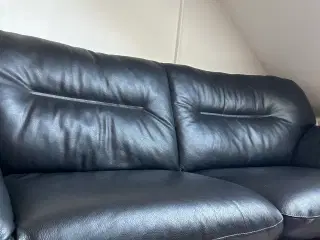 Sofa i læder 