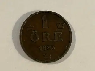 1 øre 1883 Sverige