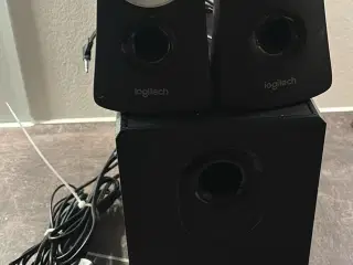 Logitech subwoofer sæt til pc. 