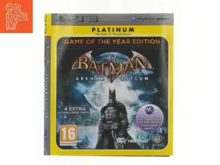 Batman: Arkham Asylum (GOTY) til PS3 – I plastlomme