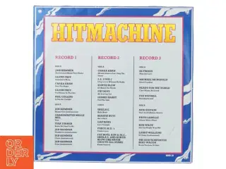 Lp plade hit machine fra Hhr (str. 32 x 32 cm)