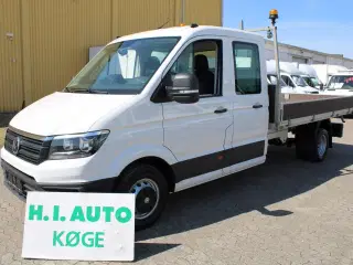 VW Crafter 35 2,0 TDi 177 Mandskabsvogn m/lad L4 aut.