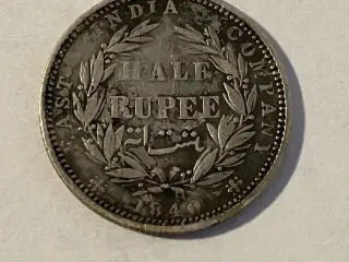 Half Rupee East India Company 1840