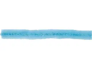 Chenille, L: 30 cm, tykkelse 15 mm, blå, 15stk./ 1 pk.