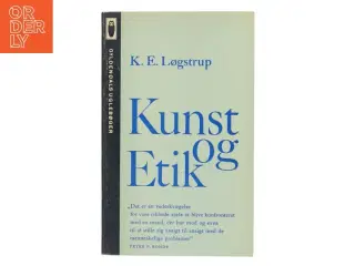 Kunst og Etik af K. E. Løgstrup (Bog)