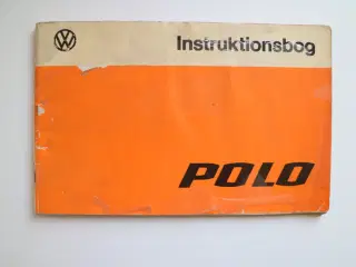 VW Polo - instruktionsbog fra 1976