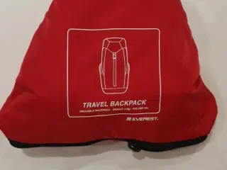 Foldbart travel rygsæk 20L.