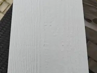 Hardie plank facade brædder med træstruktur.