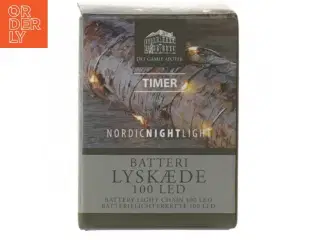Batteridrevet lyskæde med 100 LED fra Det Gamle Apotek (str. 10,2 m)