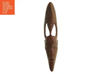 Træmaske vægdekoration (str. 49. x 11 cm)