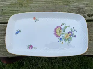 Serveringsfad Saksisk Blomst