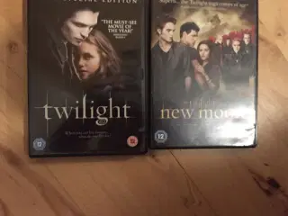 Twilight og New Moon sælges
