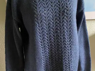 Håndstrikket uldtrøje