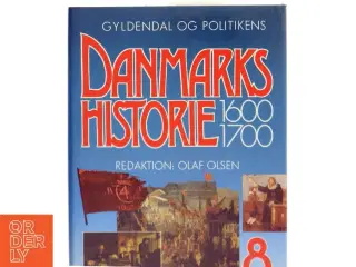 Danmarkshistorie 1600-1700 Bog fra Gyldendal og Politikens