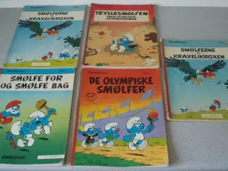 Smølferne, 5 stk.