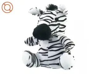 Bamse zebra fra Animal Kingdom (str. 17 cm)