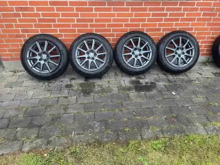 15” 5x112 Kompletsæt Aluhjul med nye vinterdæk