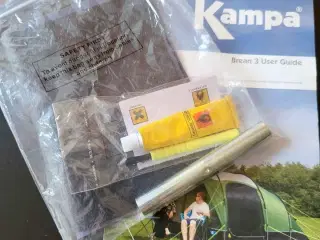 Campa Brean 3-telt. Perfekt til R.U.B. (ubrugt)