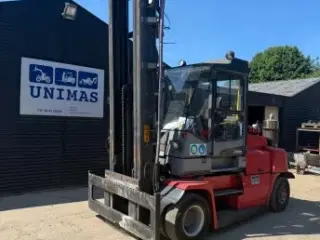 Toppen af gaffeltruck