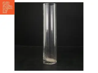 Glasvase cylinderform (str. 30x7 cm)