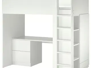 Småstad højseng hvid