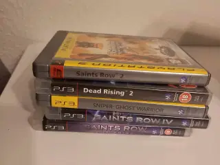 Forskellige PS3 spil