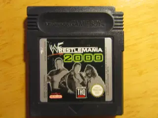 Wrestlemania 2000 gameboy spil