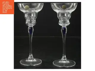 To cocktailglas i krystal (str. 19 cm)