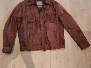 Milestone skind jakke