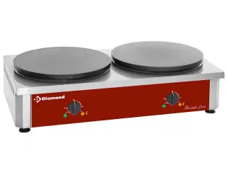 Dobbelt Pandekagepande (Ø40 cm) – 7200 W Effekt