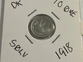 10 øre 1918 Danmark