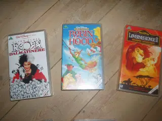 2 VHS børnefilm