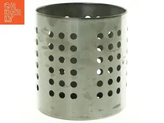 Rustfrit stål bestikholder fra IKEA (str. 13. x 12 cm)