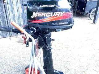 Mercury påhængsmotor 4 hk 4takt langt ben 