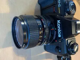 Konica, FT-1 kamera + 4 linser