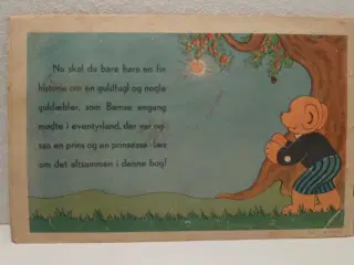 Bamse og Guldfugen. 1.udg.1.oplag. 1951.