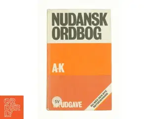 Nudansk ordbog fra Bog